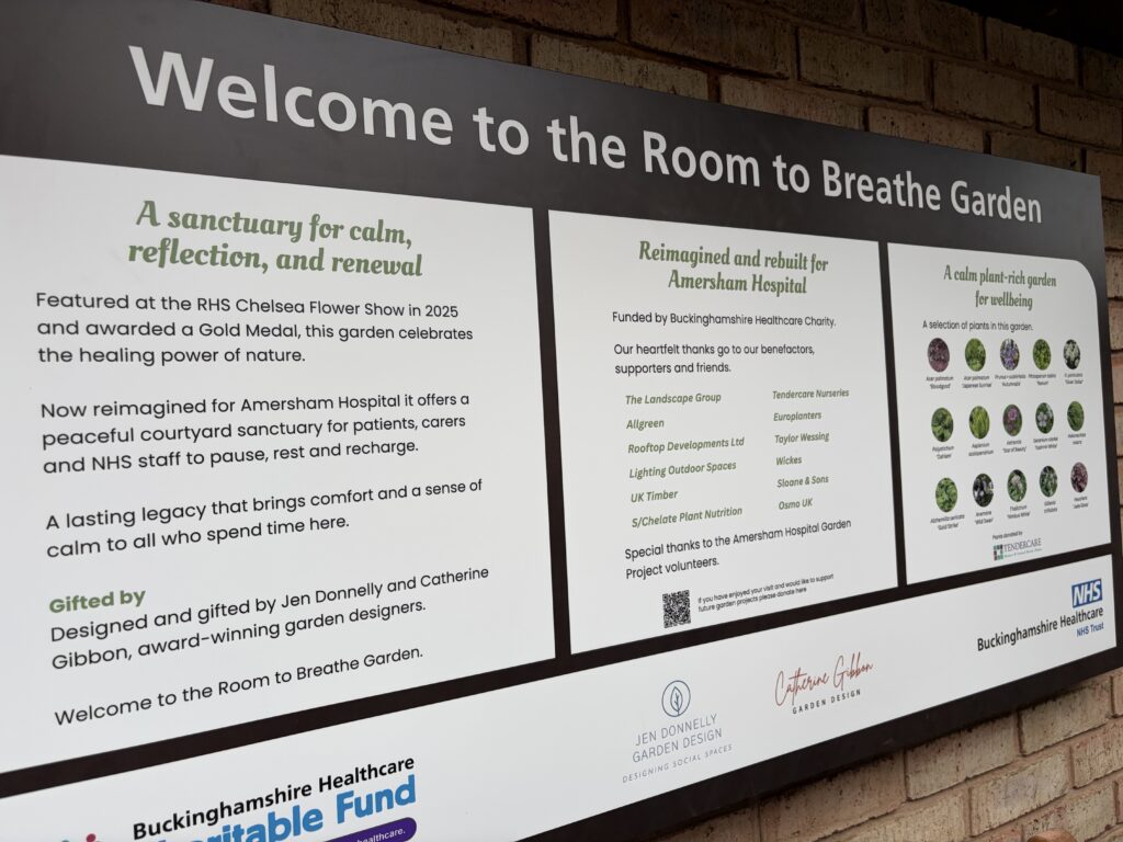 Room to Breathe Amersham Hospital